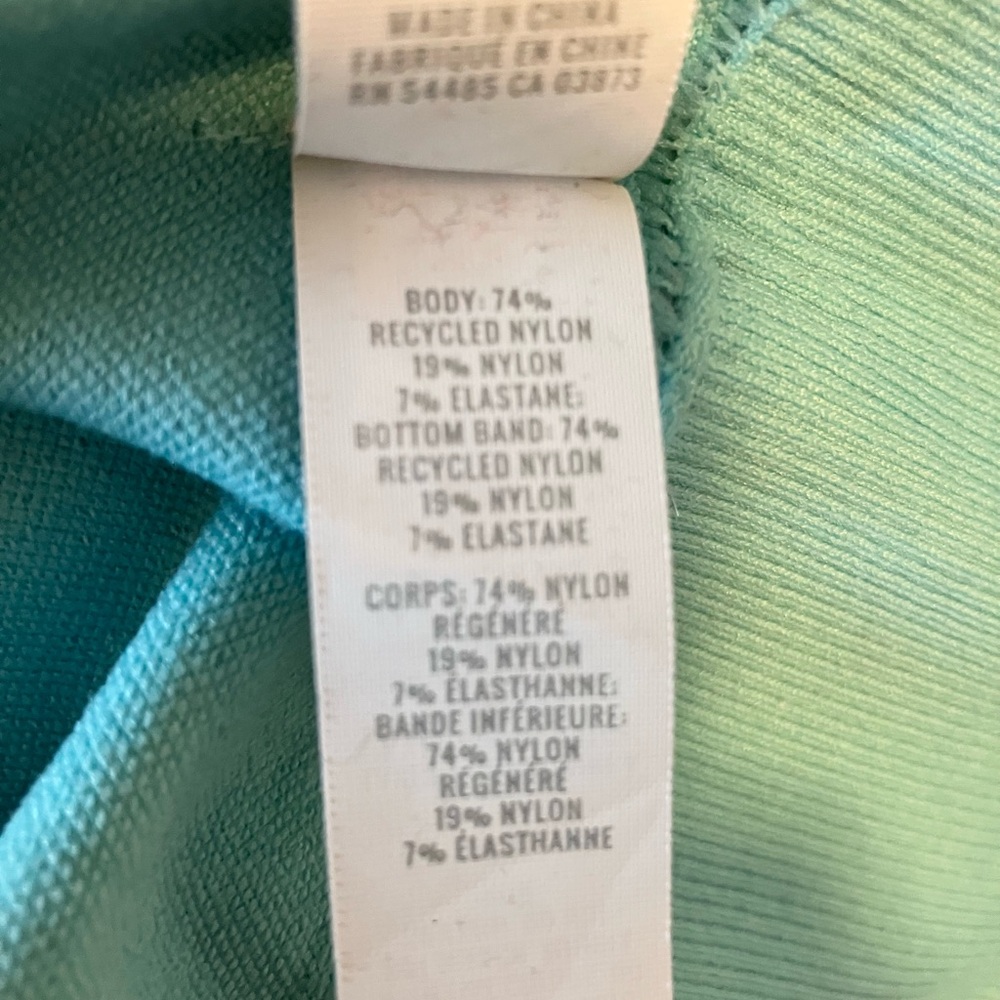 Offline by Aerie Blue Cropped T-Shirt size XS - Picture 5 of 6